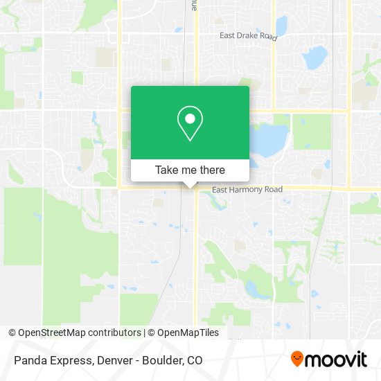 Panda Express map
