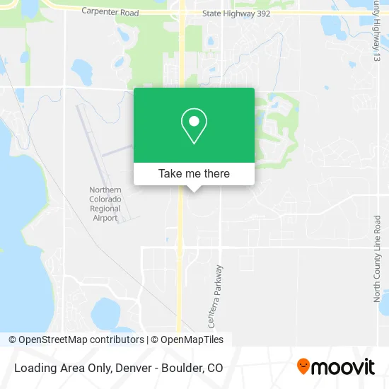 Loading Area Only map