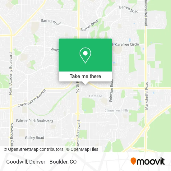 Goodwill map