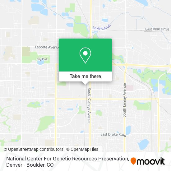 National Center For Genetic Resources Preservation map