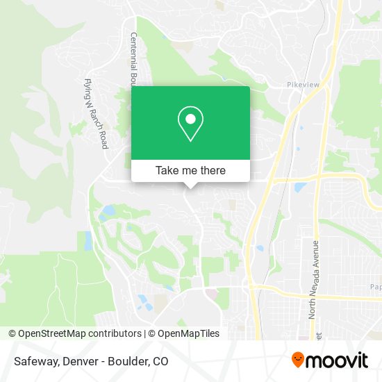 Mapa de Safeway