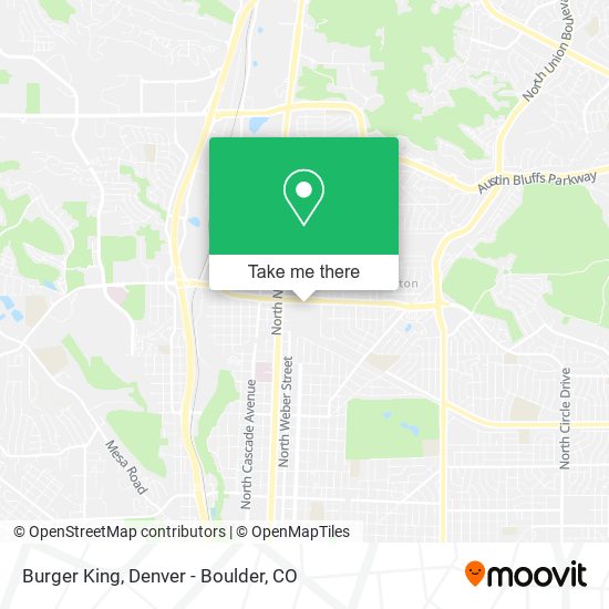 Mapa de Burger King