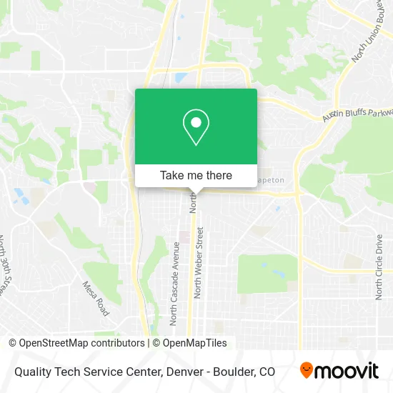 Quality Tech Service Center map