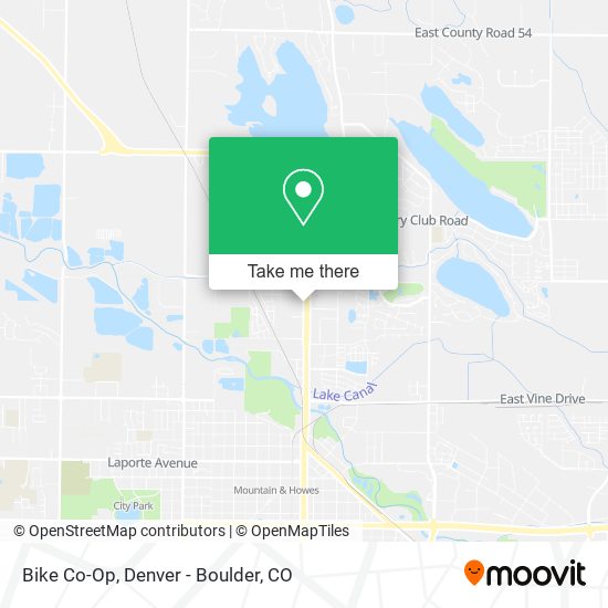 Mapa de Bike Co-Op