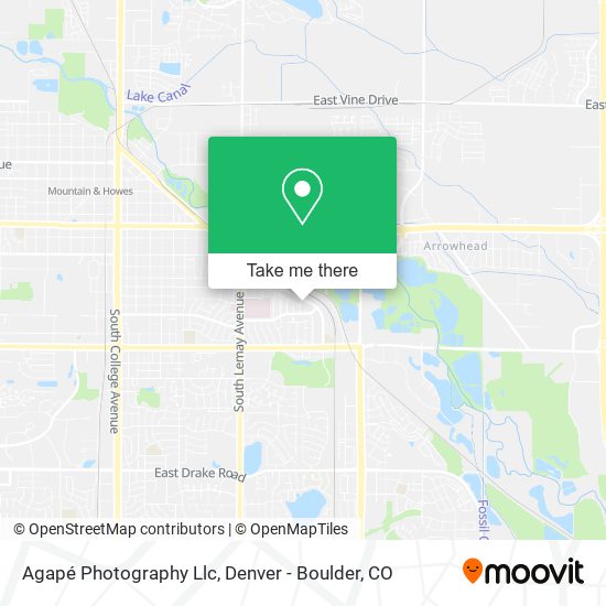 Agapé Photography Llc map