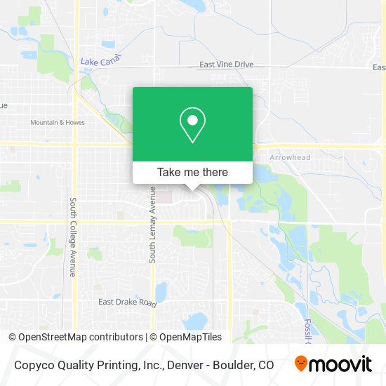 Mapa de Copyco Quality Printing, Inc.