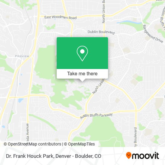 Dr. Frank Houck Park map