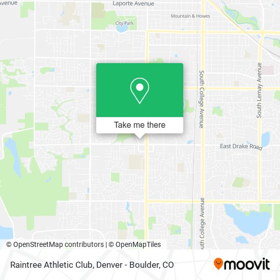 Mapa de Raintree Athletic Club