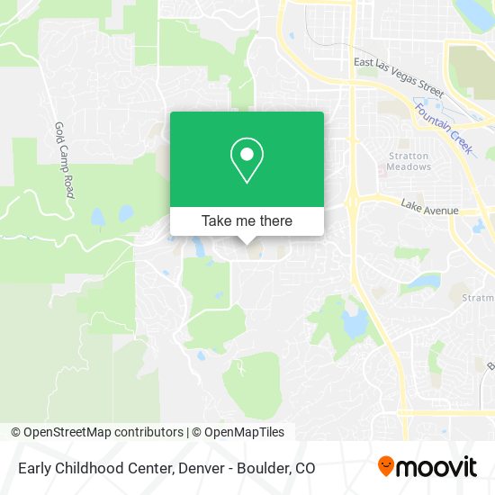 Early Childhood Center map