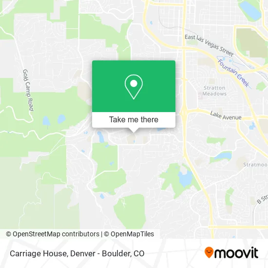 Carriage House map