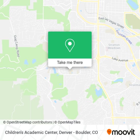 Mapa de Children's Academic Center
