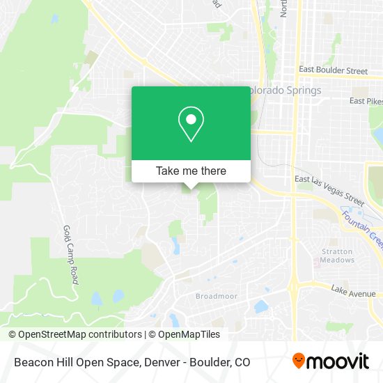Mapa de Beacon Hill Open Space