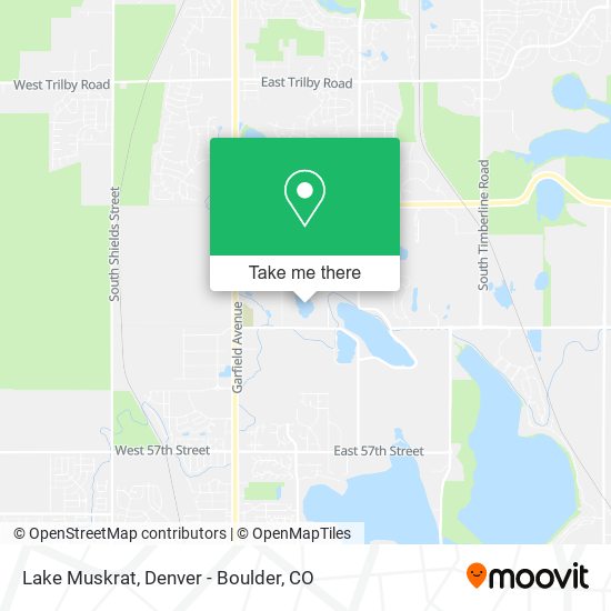 Mapa de Lake Muskrat