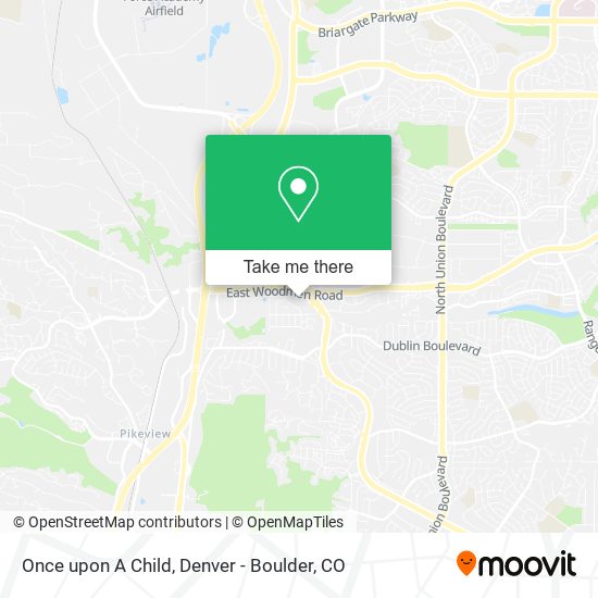 Once upon A Child map