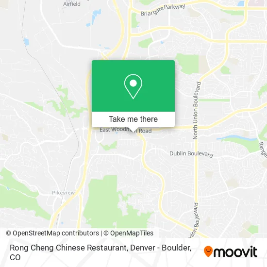 Rong Cheng Chinese Restaurant map