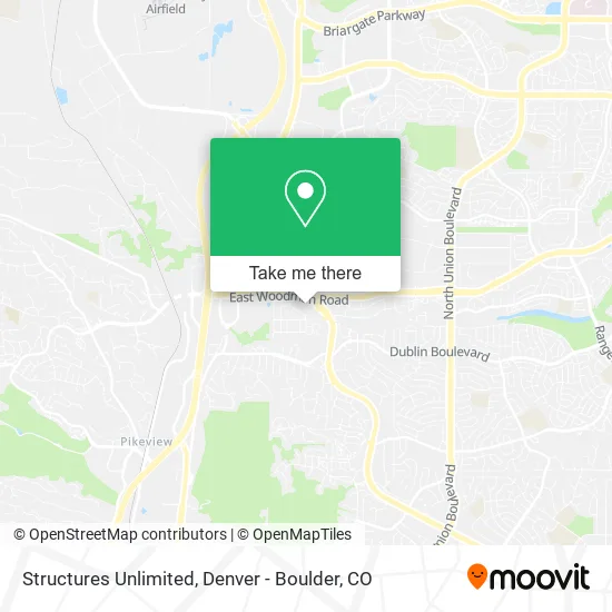 Structures Unlimited map