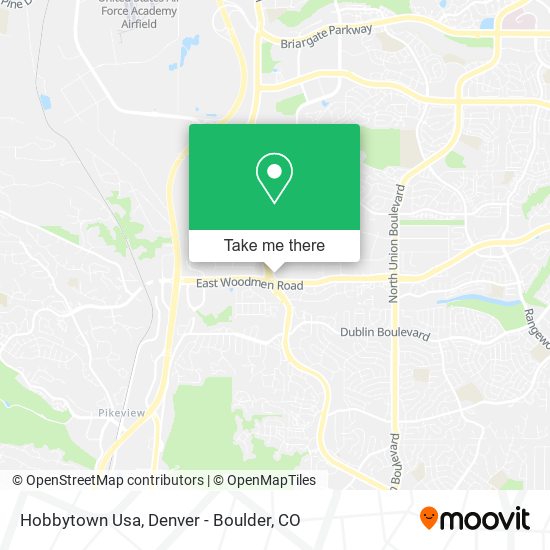 Mapa de Hobbytown Usa
