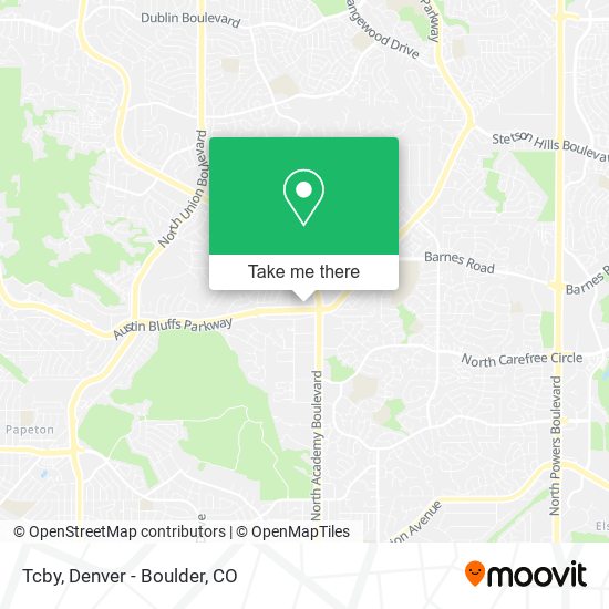 Mapa de Tcby