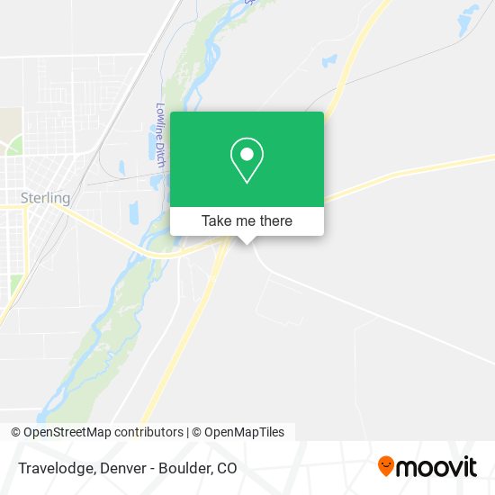Mapa de Travelodge