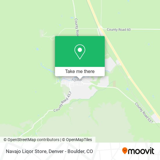 Navajo Liqor Store map
