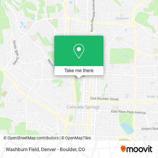 Mapa de Washburn Field