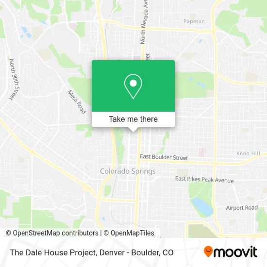 The Dale House Project map