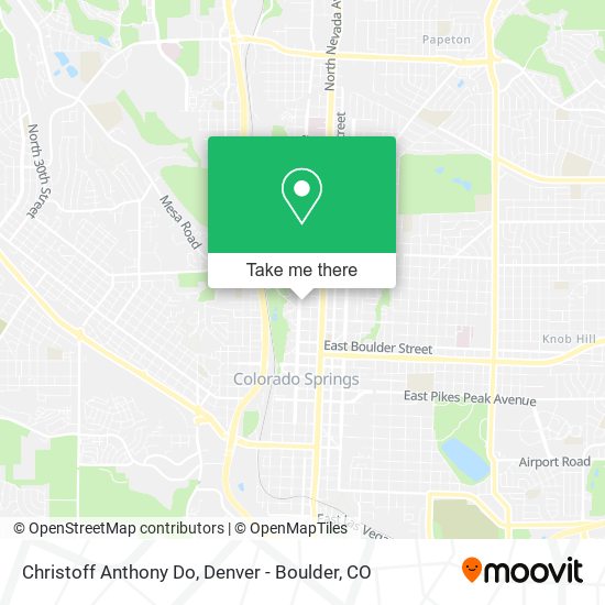 Christoff Anthony Do map