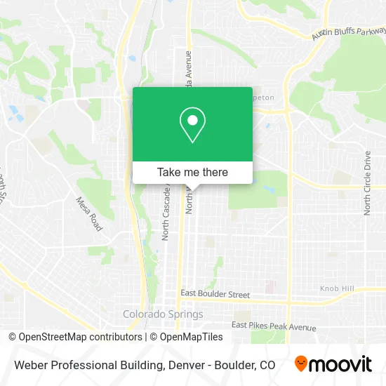 Weber Professional Building map