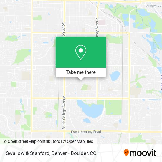 Swallow & Stanford map