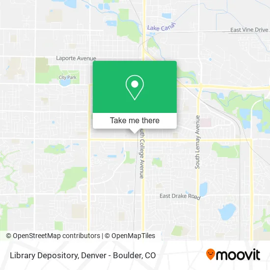 Library Depository map