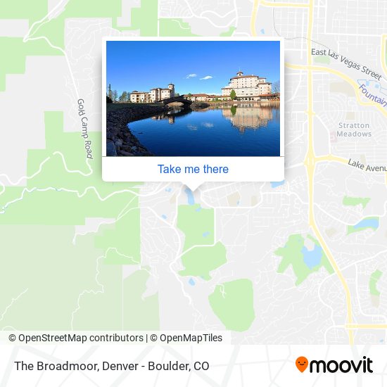 Mapa de The Broadmoor