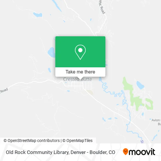 Old Rock Community Library map