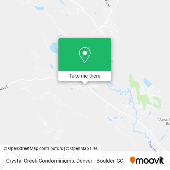 Crystal Creek Condominiums map