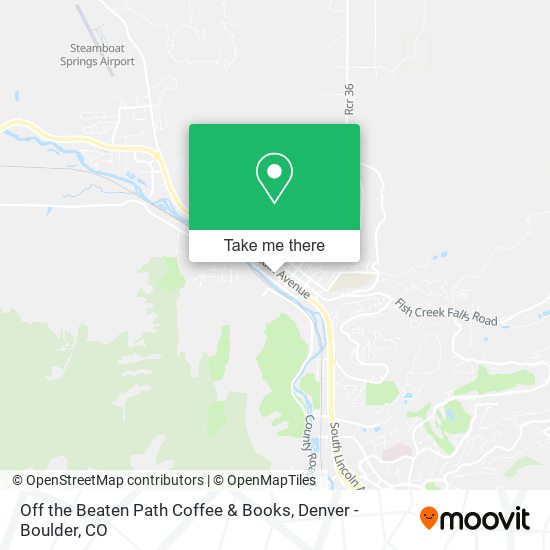 Mapa de Off the Beaten Path Coffee & Books
