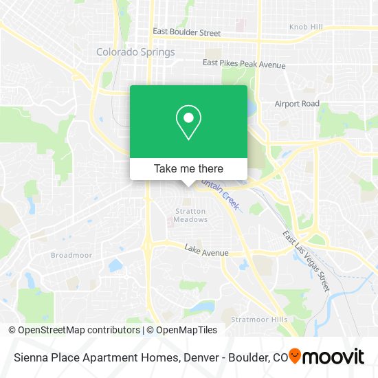 Sienna Place Apartment Homes map