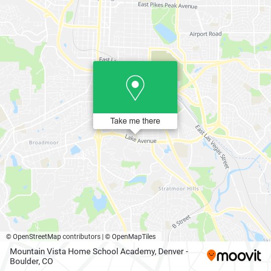 Mapa de Mountain Vista Home School Academy