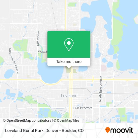 Mapa de Loveland Burial Park