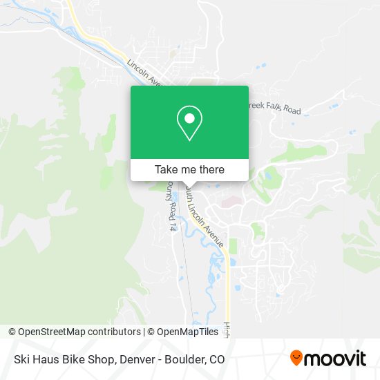 Ski Haus Bike Shop map