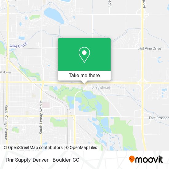 Mapa de Rnr Supply