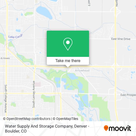 Mapa de Water Supply And Storage Company