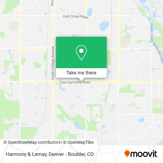 Harmony & Lemay map