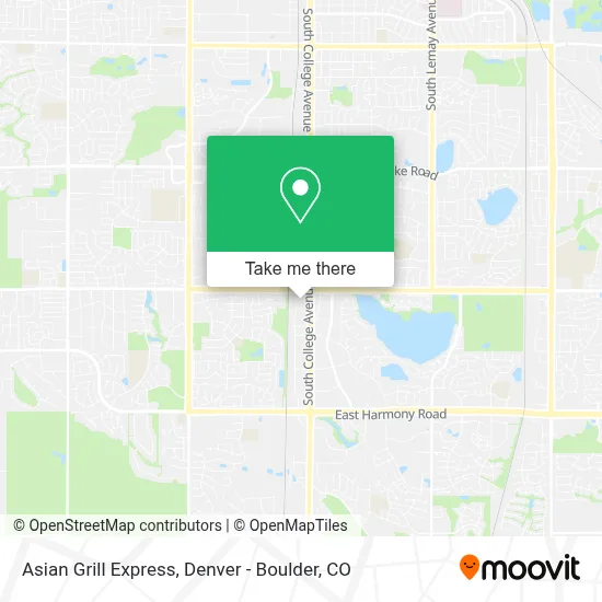 Asian Grill Express map