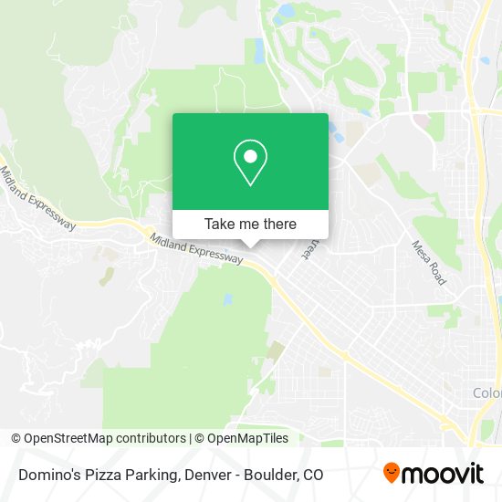Domino's Pizza Parking map