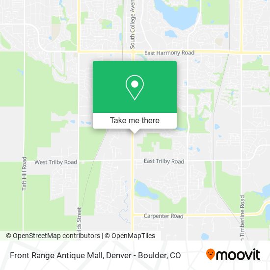 Front Range Antique Mall map