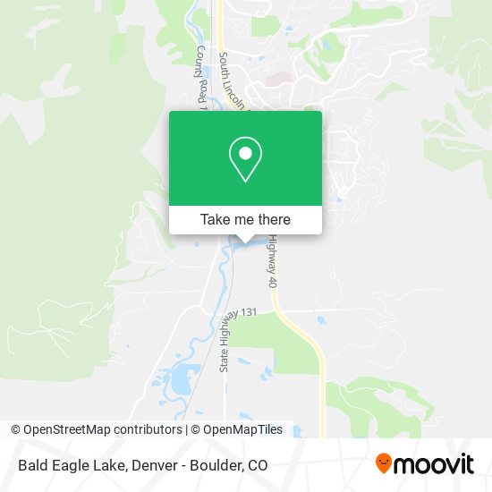 Mapa de Bald Eagle Lake