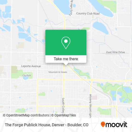Mapa de The Forge Publick House