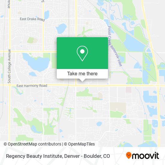 Regency Beauty Institute map