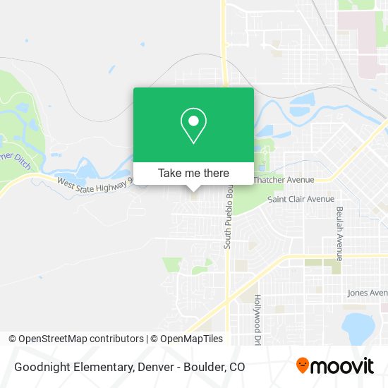 Mapa de Goodnight Elementary