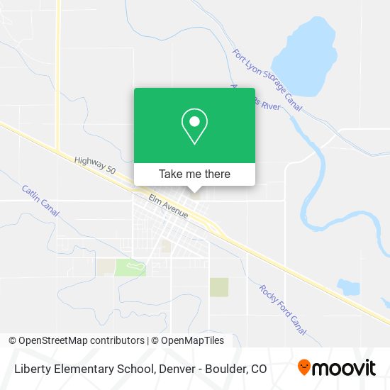 Mapa de Liberty Elementary School