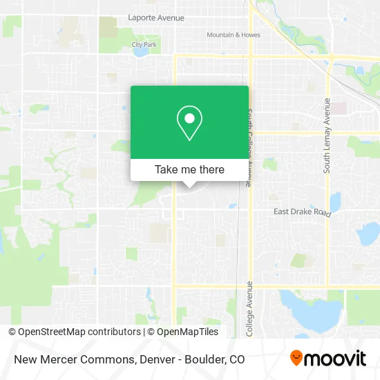 New Mercer Commons map
